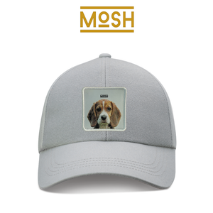 Parche cachorro Beagle Mosh: Alegría y Lealtad para tu Gorra Valentina