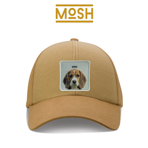Parche cachorro Beagle Mosh: Alegría y Lealtad para tu Gorra Valentina