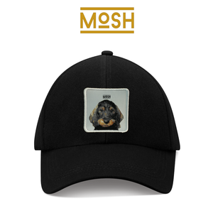 Parche Cachorro Teckel Pelo Duro Mosh: Espíritu Valiente