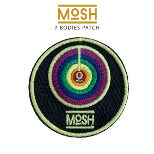 Parche Los 7 Cuerpos Mosh: Conexión y Propósito Luminoso