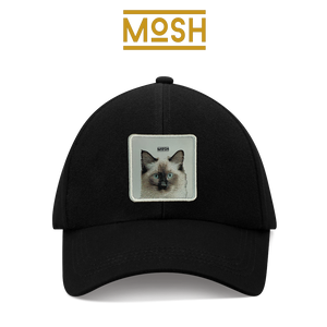 Parche Cachorro Gato Balinés Mosh: Elegancia y Comunicación