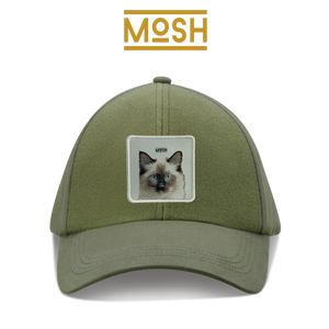 Parche Cachorro Gato Balinés Mosh: Elegancia y Comunicación