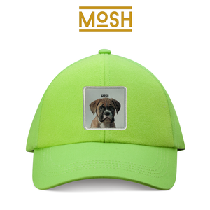 Parche cachorro Boxer Mosh: Fuerza y Coraje para tu Gorra Valentina