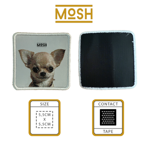 Parche Cachorro Chihuahua Mosh: Valor y Espíritu