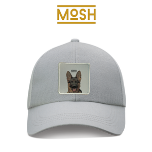 Parche Cachorro Pastor Alemán Mosh: Lealtad y Fortaleza