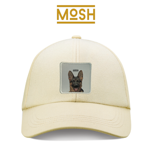 Parche Cachorro Pastor Alemán Mosh: Lealtad y Fortaleza