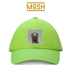 Parche Cachorro Pastor Alemán Mosh: Lealtad y Fortaleza