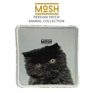 Parche Cachorro Gato Persa Mosh: Calma y Belleza Serena