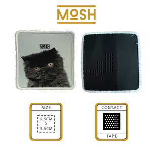 Parche Cachorro Gato Persa Mosh: Calma y Belleza Serena