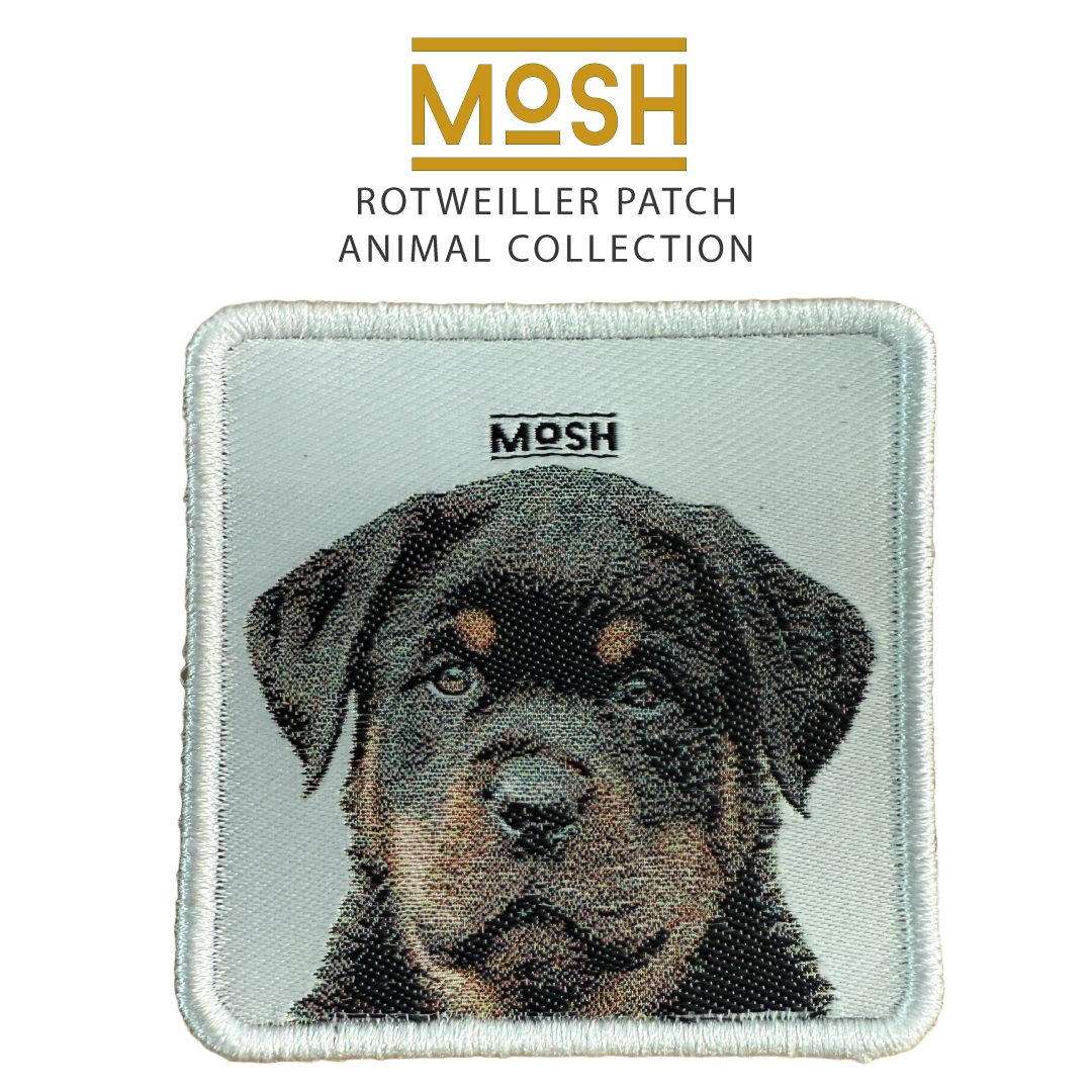 Parche Cachorro Rottweiler Mosh: Confianza y Protección