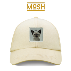 Parche Cachorro Gato Siamés Mosh: Expresión y Conexión