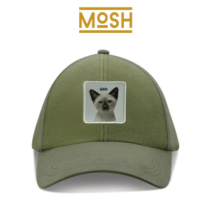 Parche Cachorro Gato Siamés Mosh: Expresión y Conexión