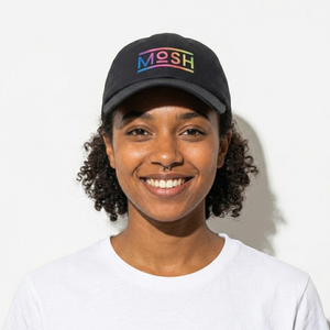 Mosh Lola black logo PU