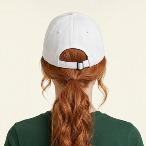 Mosh Lola white multicolor embroidered logo 