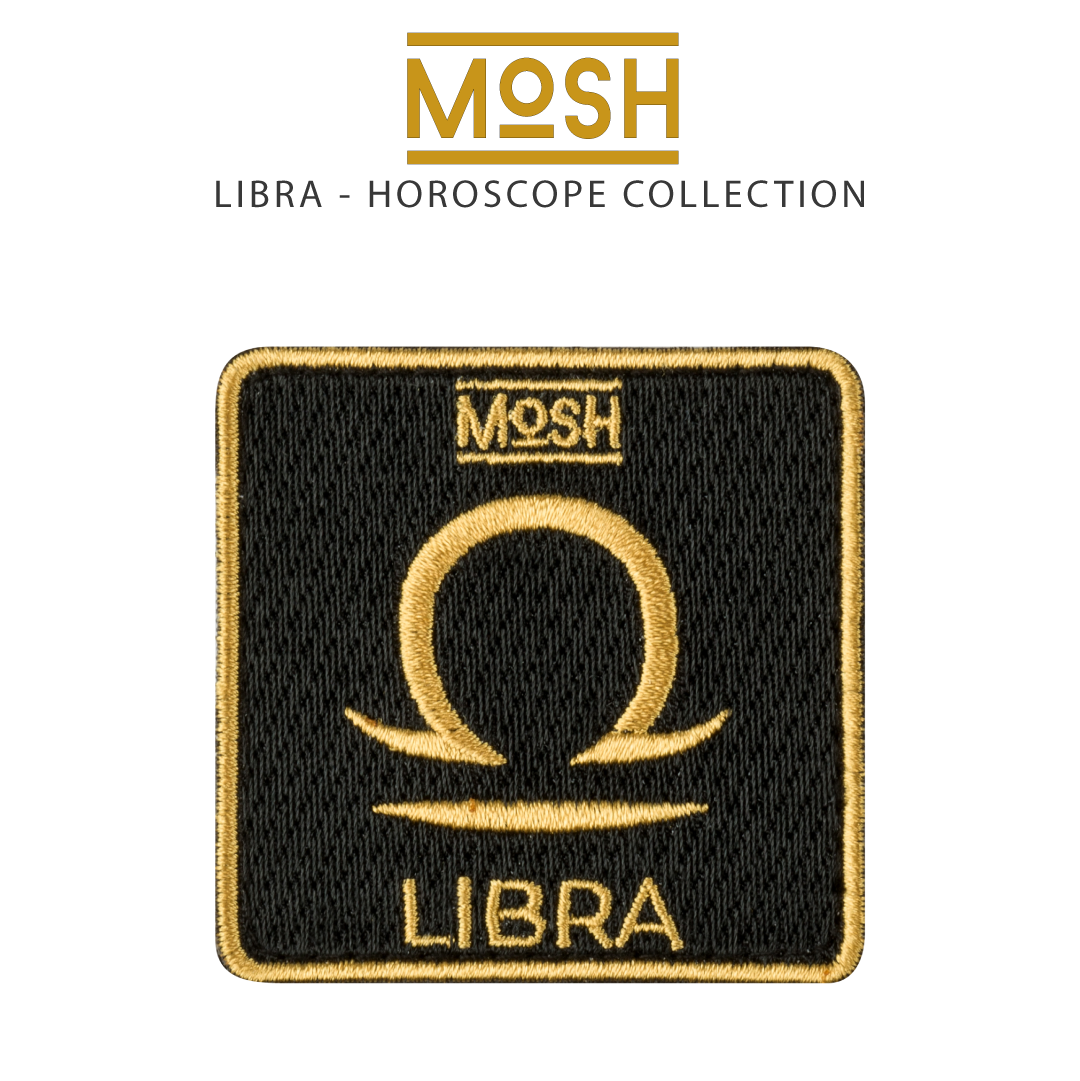 Parche Libra Mosh: Equilibrio y Armonía Estética