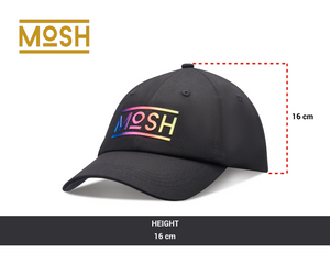 Mosh Lola black logo PU