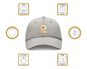 Mosh Lola neopreno gris logo PU