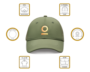 Mosh Lola neopreno verde logo PU