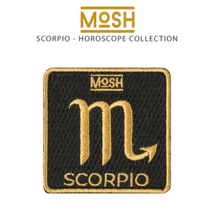 Parche Escorpio Mosh: Pasión y Transformación Profunda