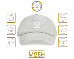 Mosh Victoria gris logo bordado 3D