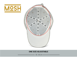 Mosh Victoria gris logo bordado 3D