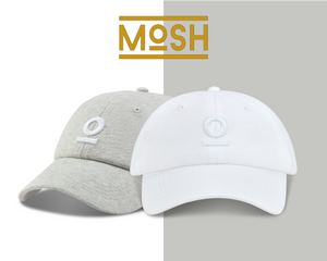 Mosh Victoria blanca logo bordado 3D