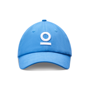 Mosh Lola v2 azul logo 3D bordado blanco