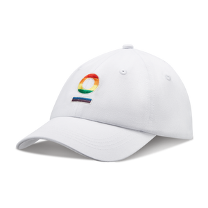Mosh Lola blanca logo bordado multicolor