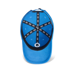 Mosh Lola v2 azul logo 3D bordado blanco