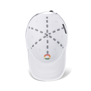 Mosh Lola blanca logo bordado multicolor