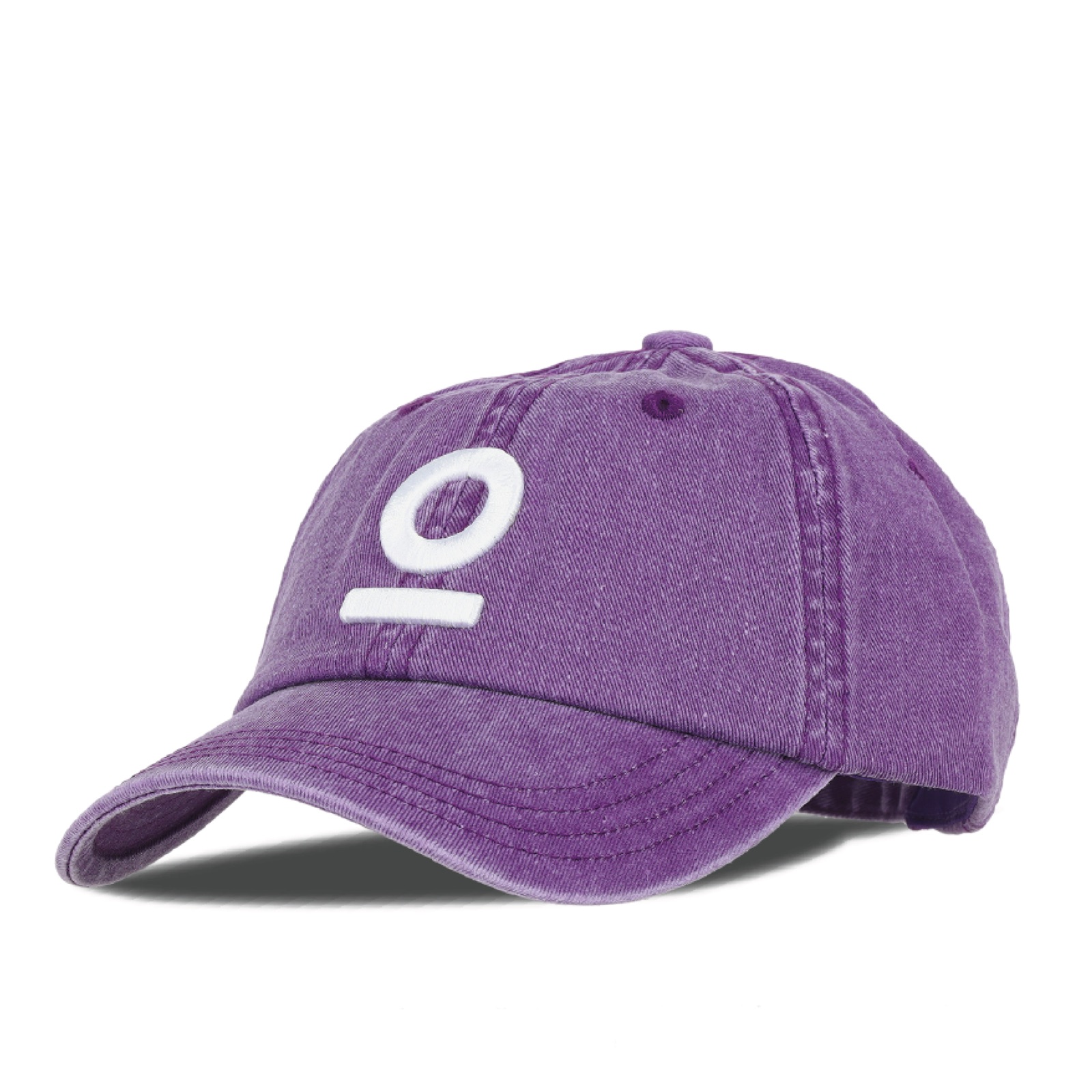 Mosh Lola Cap Lila, 3D-Logo Weiß bestickt