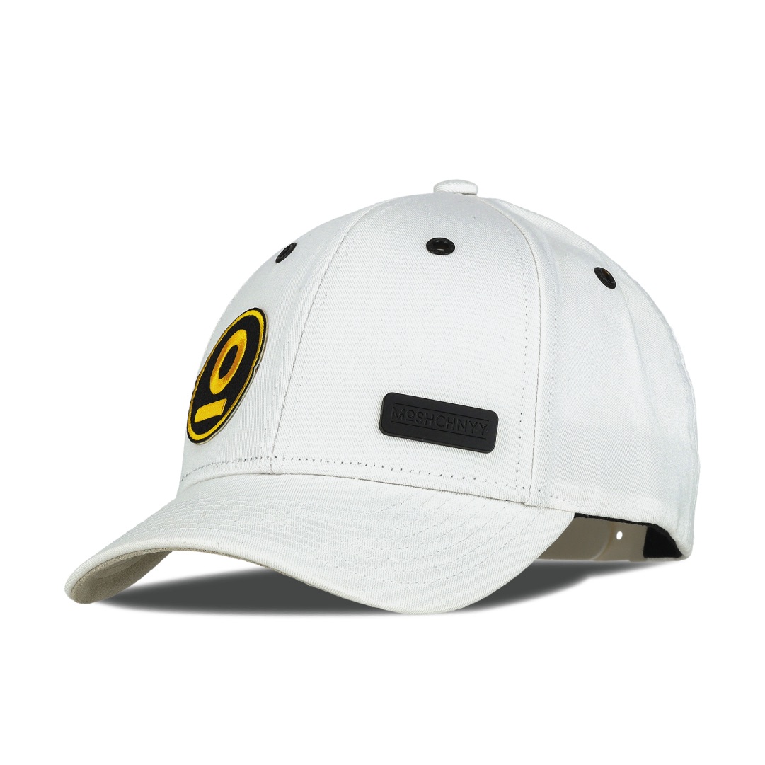 Gorra Mosh Born white O Gold/Black