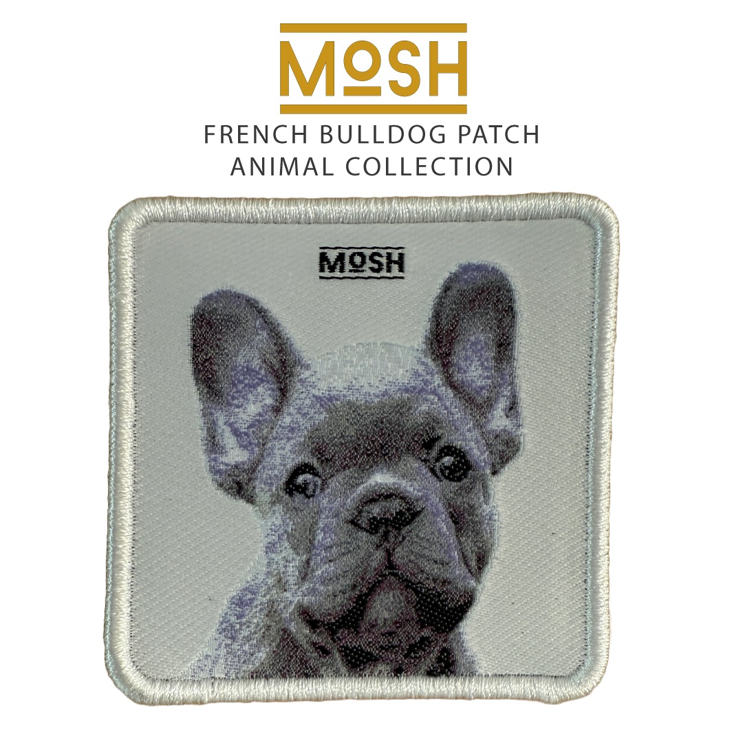 Parche Cachorro Bulldog Francés Mosh: Encanto y Lealtad
