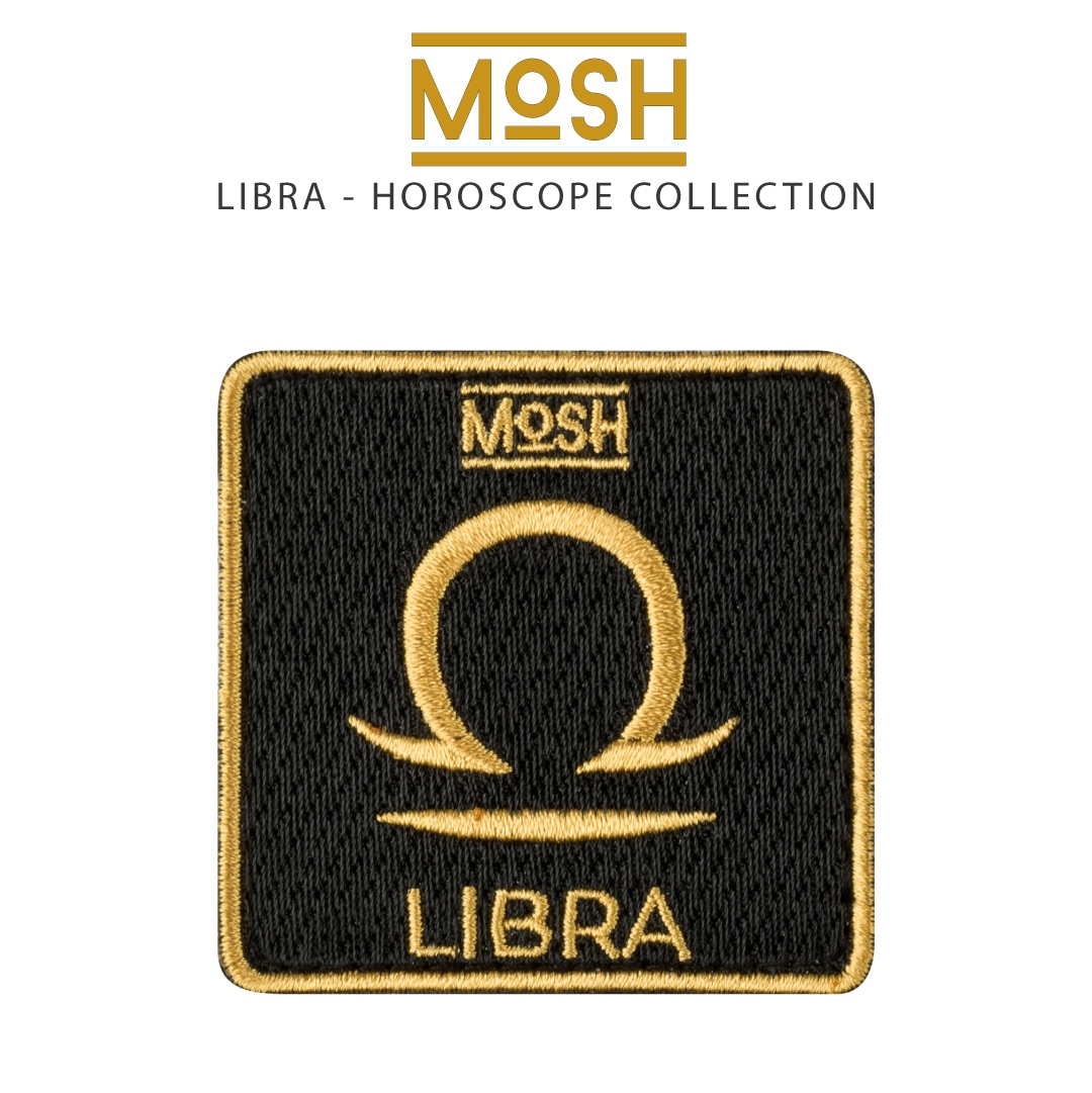 Parche Libra Mosh: Equilibrio y Armonía Estética